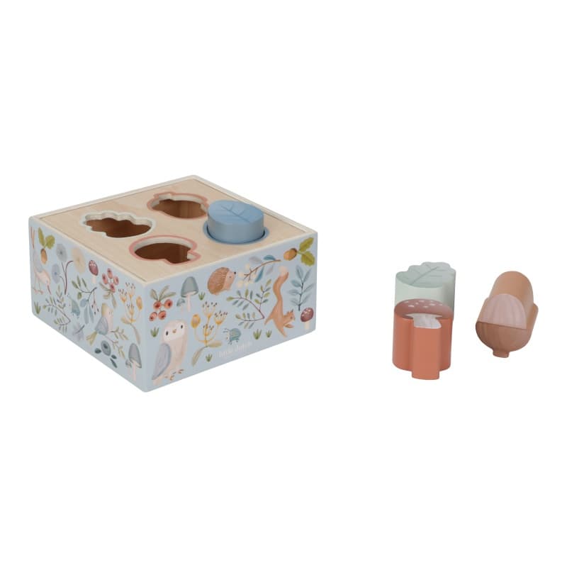 Boite a Formes Bois Fsc, forest rriends little dutch — vue 3 sur 3