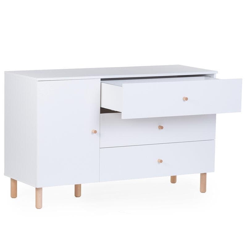Wonder White - Commode 3 Tiroirs, white childhome — vue 3 sur 5