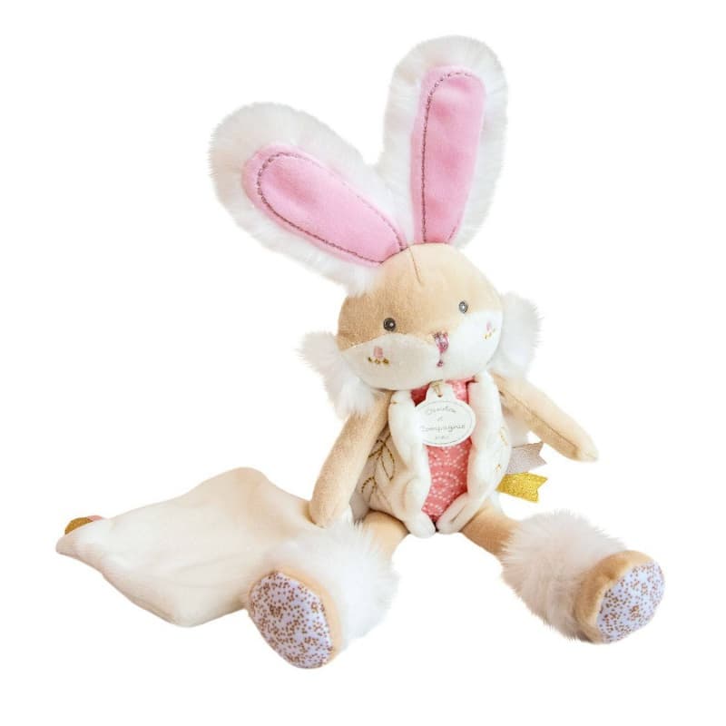 Doudou Pantin Rose - Lapin de Sucre, lapin de sucre dc rose 31 2021 — vue 1 sur 2