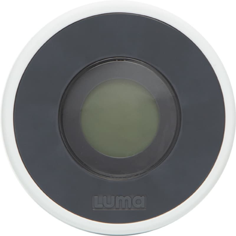Thermometre Digital, luma blanc 10x10x2,5 cm luma blanc 10x10x2,5 cm