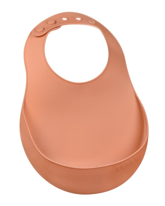Bavoir Silicone, terracotta 26 x 4,5 x 37 — vue 1 sur 4