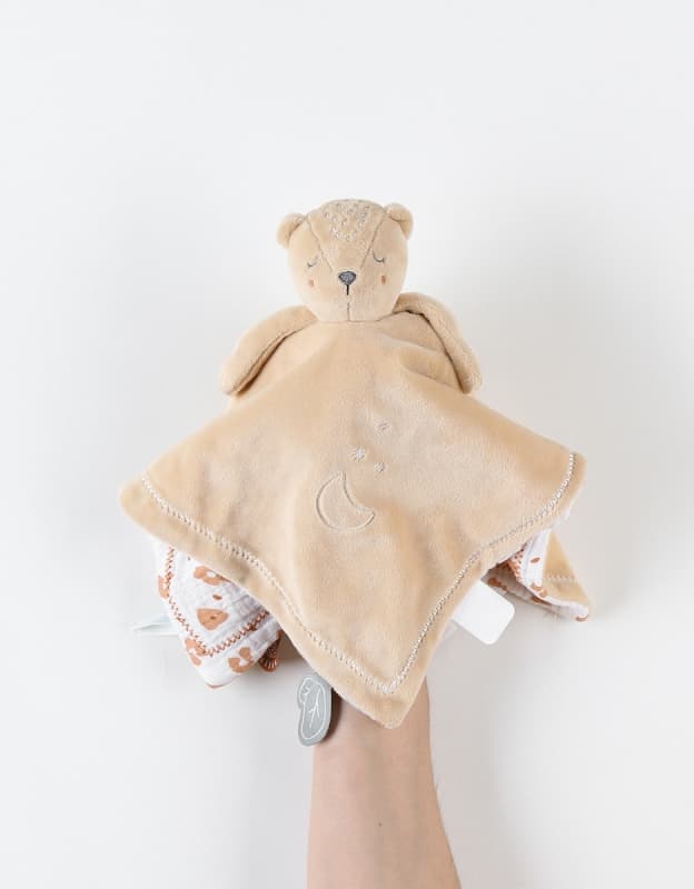 B&k Ken Doudou Jour Nuit Veloudoux, b&k beige 32x13x10 — vue 5 sur 5