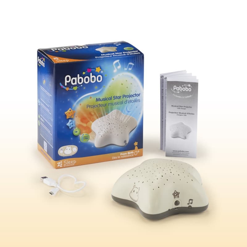 Projecteur d'Etoiles Dans les Bois, beige pabobo 43922 — vue 4 sur 4