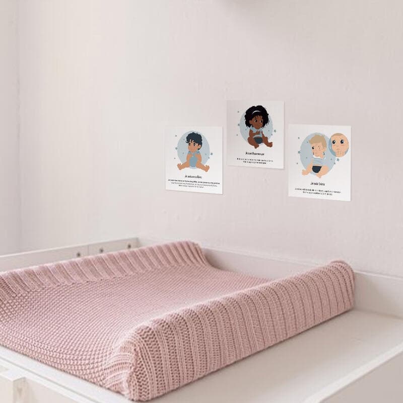 Cartes Bebe Signe Mes Emotions, bleu 6m+ l'atelier gigogne 24/10 — vue 2 sur 5