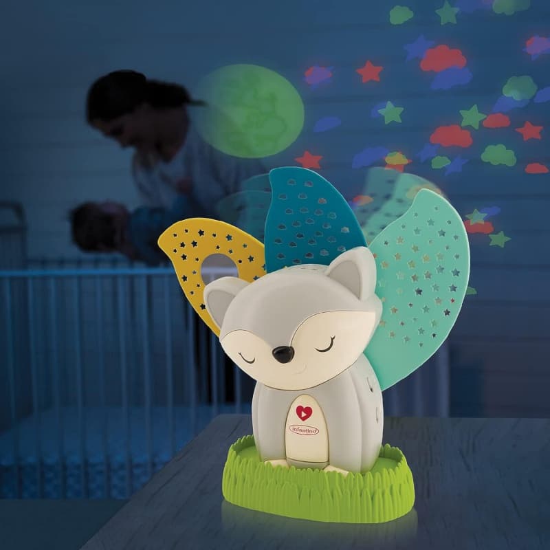 Veilleuse Projecteur Renard, infantino multicolore 0x0x0 — vue 2 sur 2
