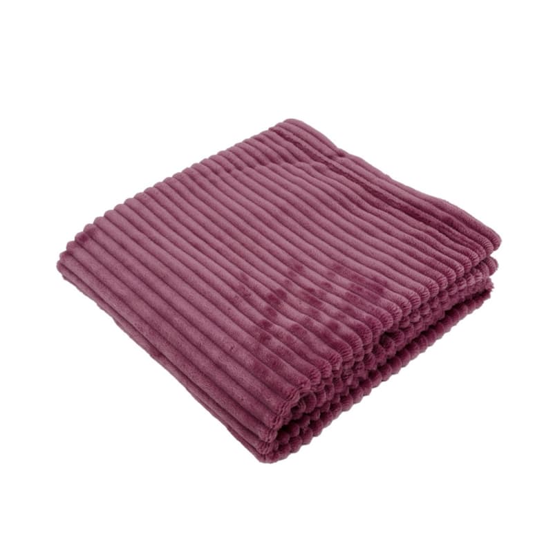 Couverture Boudoir 75x100 Cm Framboise, framboise domiva framboise 75x100 cm — vue 1 sur 2
