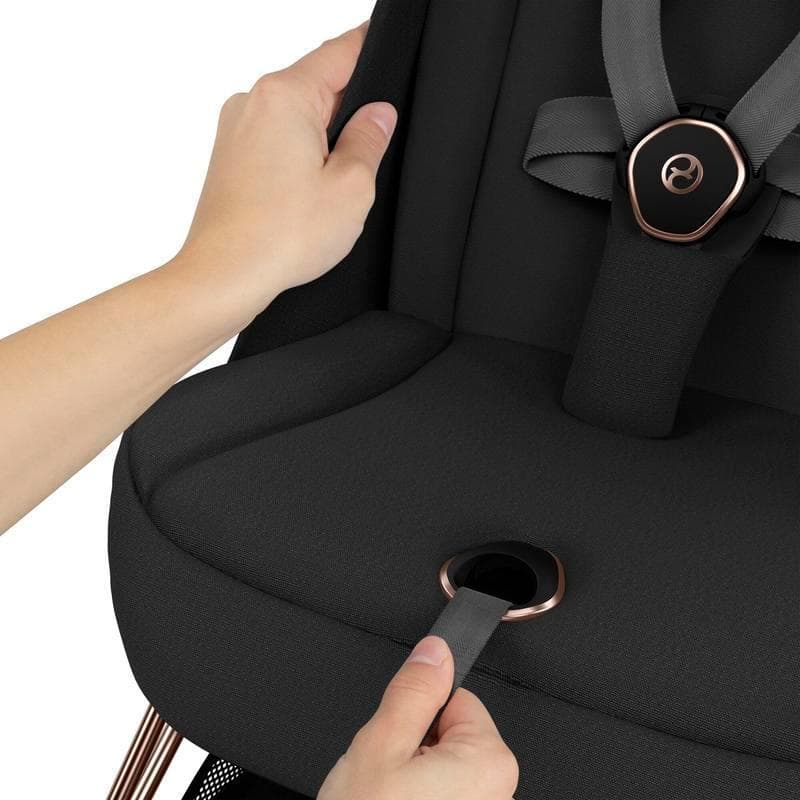 Poussette Coya, chrome brown - sepia black platinum cybex 07-24 — vue 4 sur 5