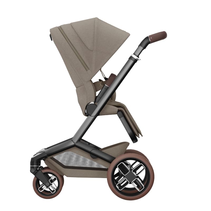 Fame Twillic (dark Frame + Brown Wheels + Brown Leather), truffle maxi cosi 24/09 — vue 4 sur 5