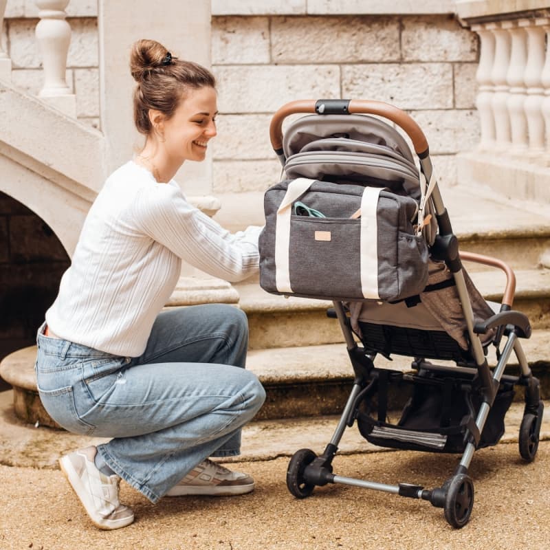 Sac Paris, dark grey beaba — vue 5 sur 5