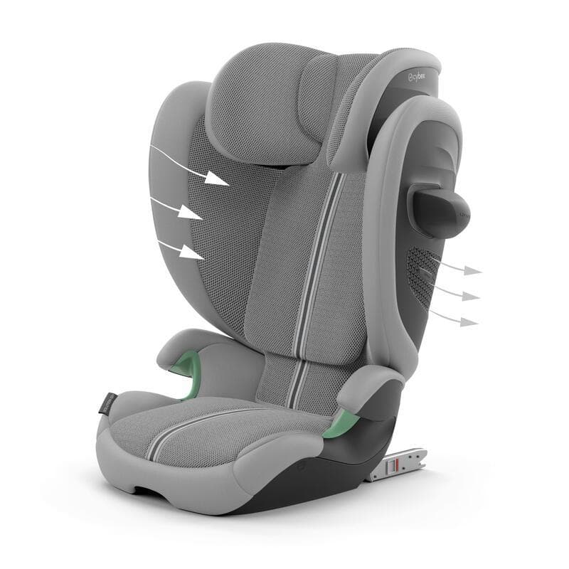 Siege Auto Solution G2 I-fix Tissu Plus, stone grey cybex gold cybex 09-24 — vue 4 sur 15