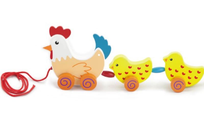 Poussin a Tirer avec Deux Poussins