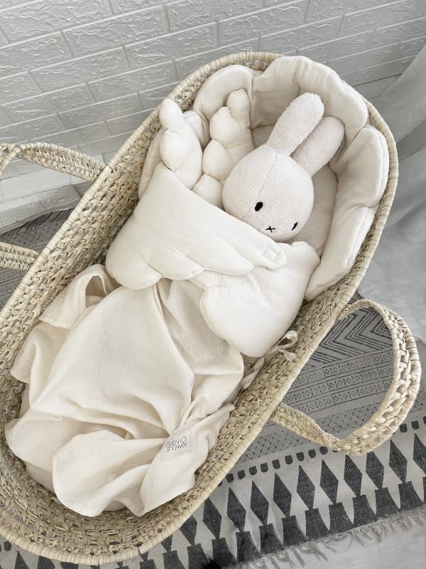 Parure Couffin Angel, ivory powder ah23 — vue 1 sur 5