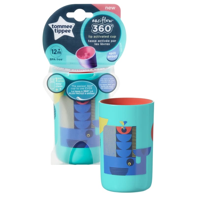 Tasse 360° 12m+ Vert, tommee tippee — vue 1 sur 2
