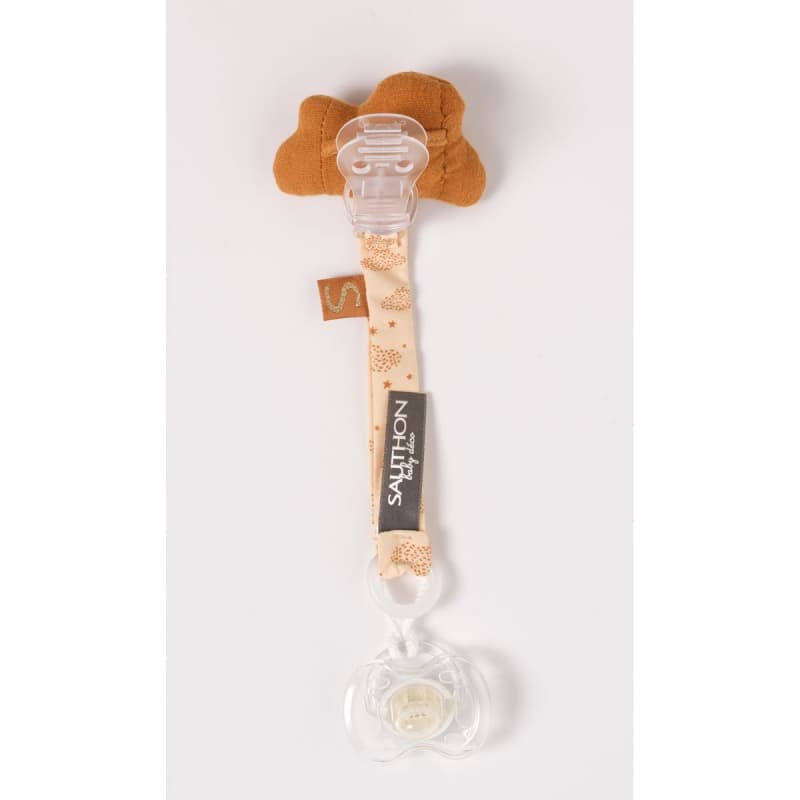 Attache Sucette Nuage, orsino deco beige — vue 2 sur 2