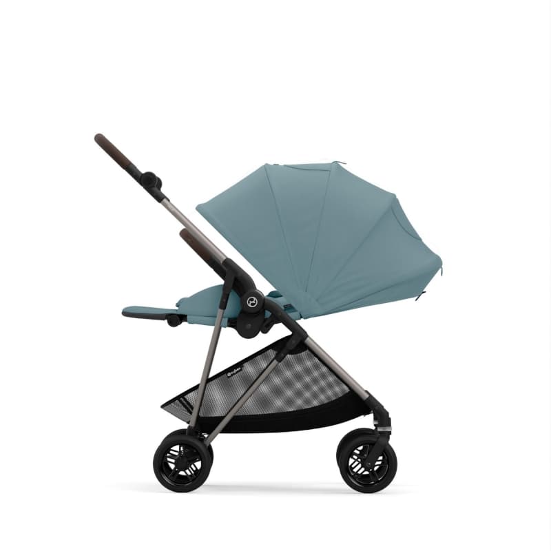 Poussette Melio 4, stormy blue gold cybex 07-24 — vue 4 sur 5