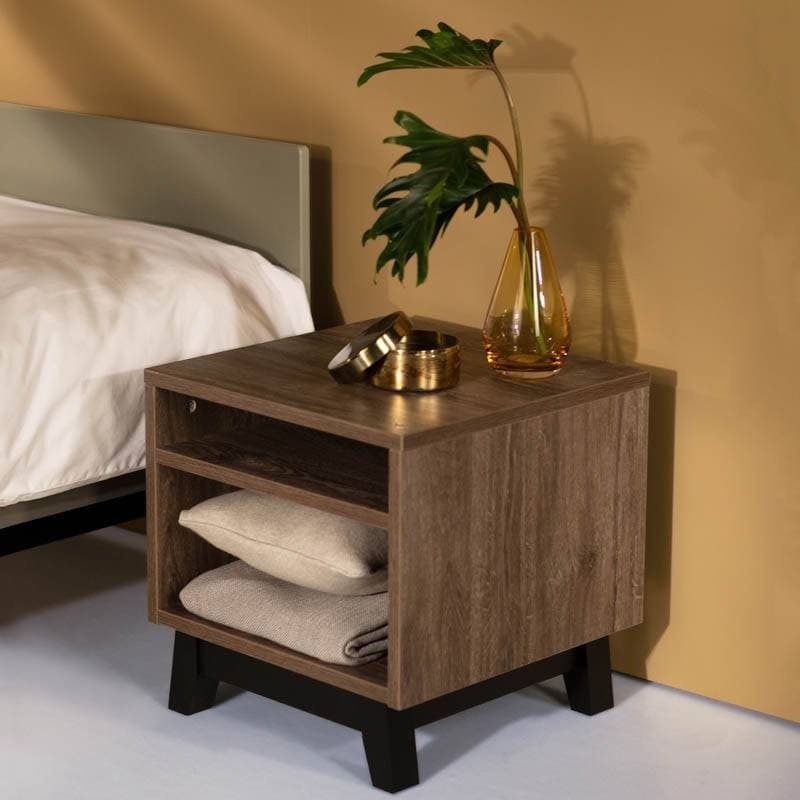 Table de Nuit Trendy Royal Oak, trendy quax noyer 42x42x42h — vue 2 sur 3