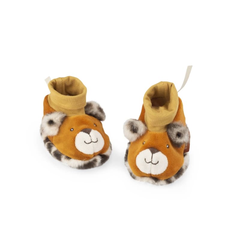 Chaussons Leopard Taigo, marron/leopard la foret mawa moulin roty 26/01 — vue 2 sur 9