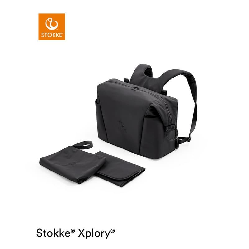 Xplory X Changing Bag Rich Bla, stokke rich black — vue 3 sur 3