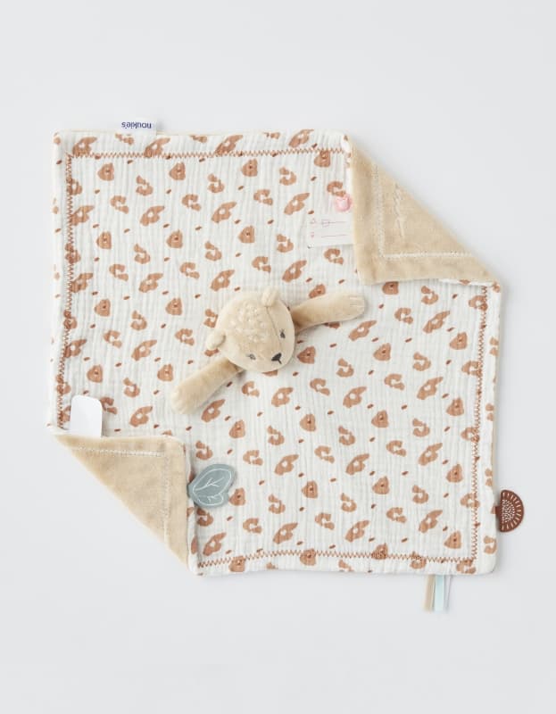 B&k Ken Doudou Jour Nuit Veloudoux, b&k beige 32x13x10 — vue 2 sur 5