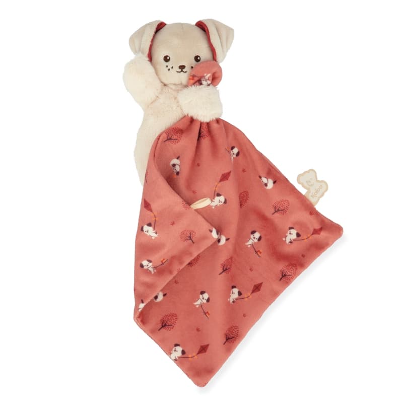 Doudou Chien Brique, carre douceur kaloo 2024 — vue 4 sur 5