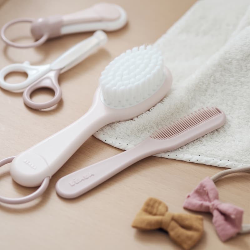 Set Accessoires Toilette - Old Pink, rose — vue 3 sur 5