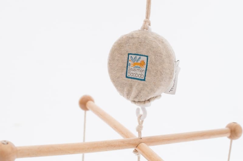 Mobile Musical Croisillon Sous Mon Baobab, sous mon baobab 2021 — vue 9 sur 9