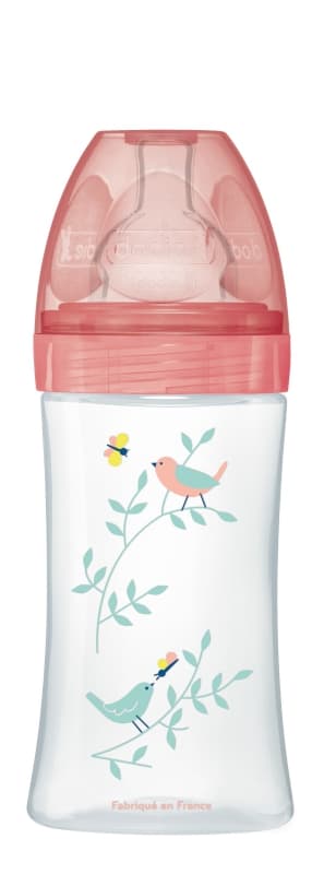 Biberon Sensation+ Anti-colique 270ml Jardin 0-6 Mois Tetine Plate Debit 2