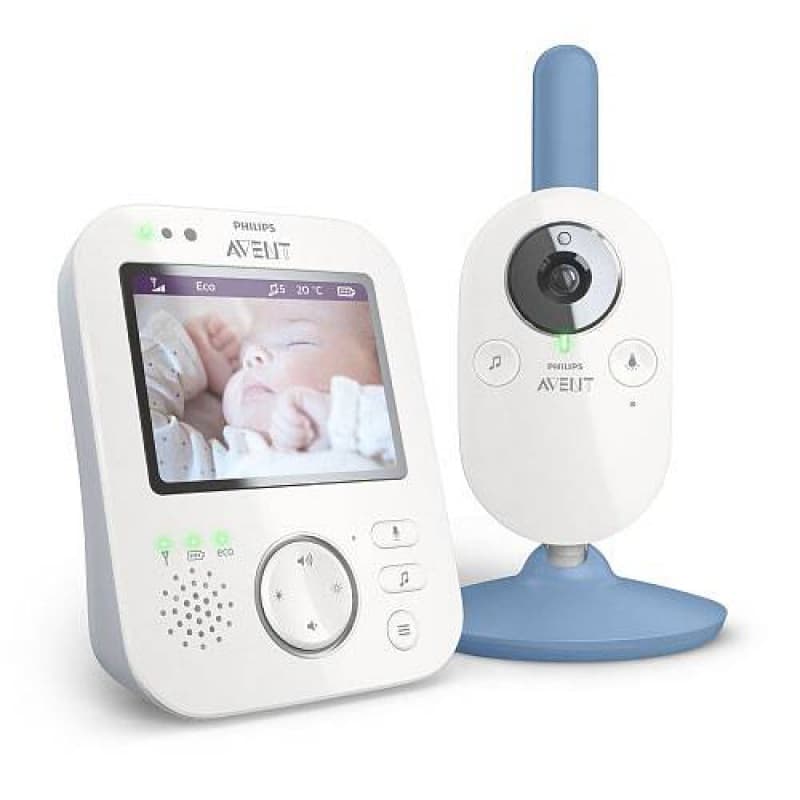 Scd845/26 Ecoute-bebe Video 3,5p Bleu, philips avent 10,7 x 22 x 18,5