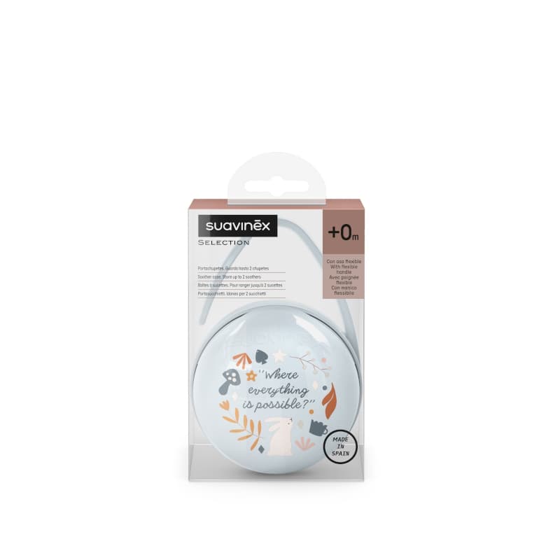 Porte Sucette Duo, bleu wonderland suavinex 25/01 — vue 2 sur 2