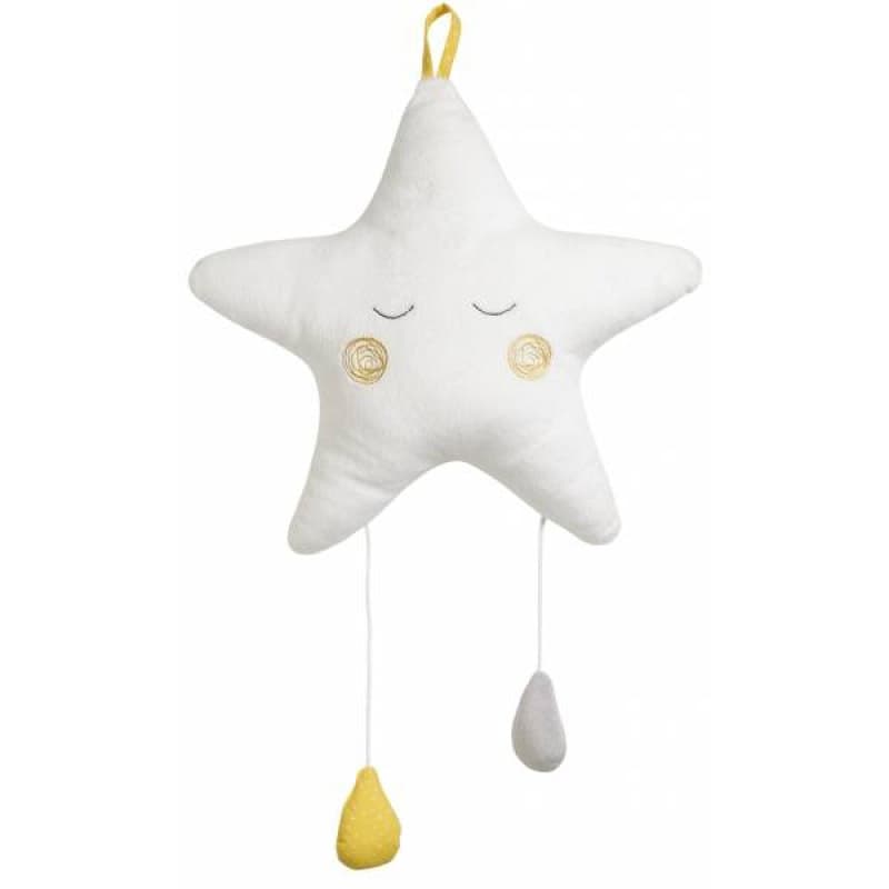 Suspension Decoration Murale Babyfan, babyfan sauthon baby deco blanc/gris 53x30x6 cms p