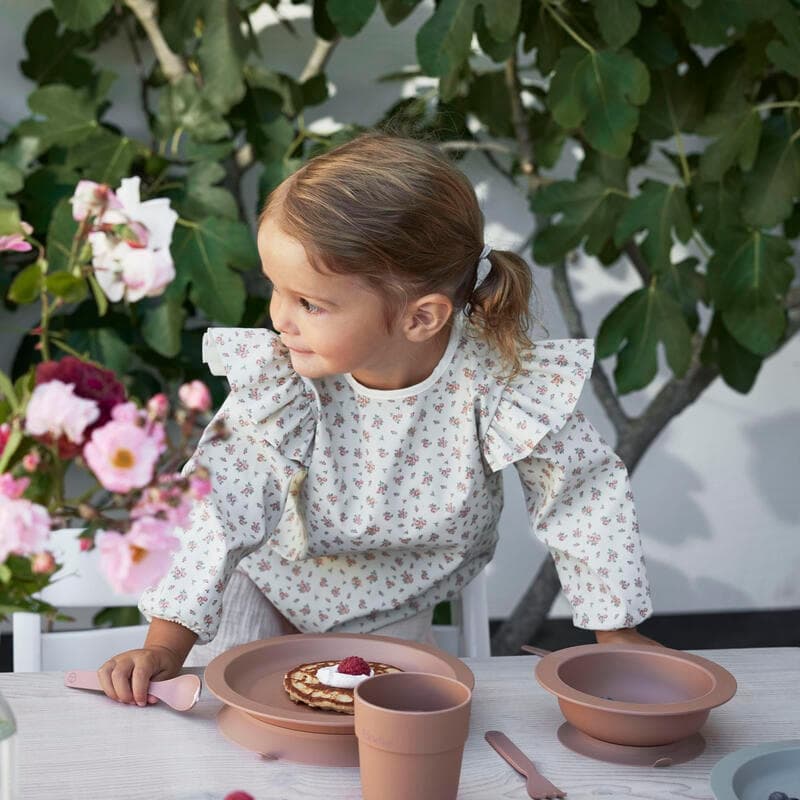 Bavoir a Manches Longues - Autumn Rose, elodie rose tu — vue 1 sur 2