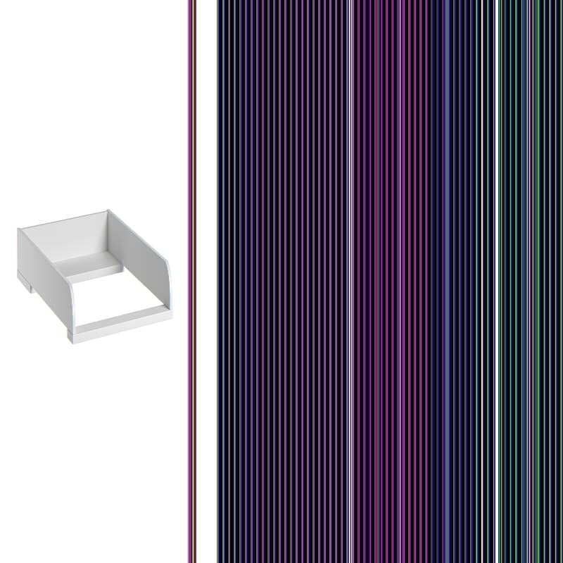 Plan a Langer Blanc, tela 55,2x77x9,6 — vue 1 sur 5