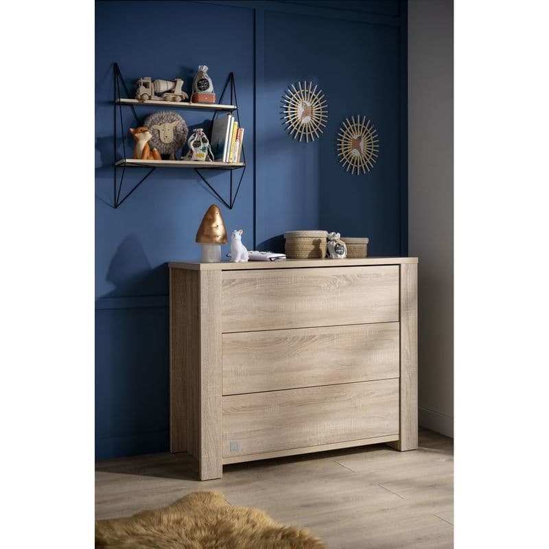 Commode 3 Tiroirs Bois Antonin, antonin meuble — vue 2 sur 3