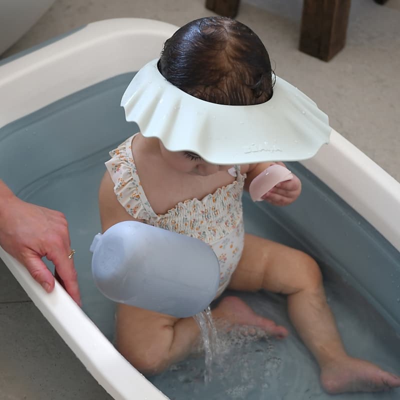 Visiere de Bain Silicone, misty green beaba — vue 4 sur 5