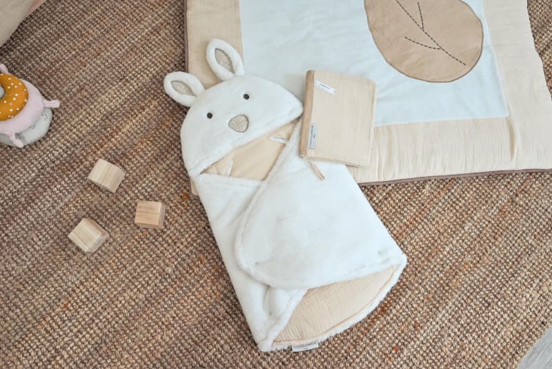 Happy Wild Nid d'Ange, beige 69cm doudou sensoriel doudou et compagnie a-24 h-24 — vue 1 sur 2