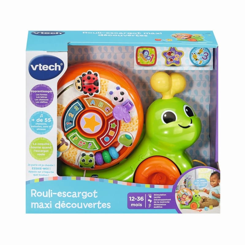 Rouli-escargot Maxi Decouvertes, vtech 24/10 — vue 1 sur 2