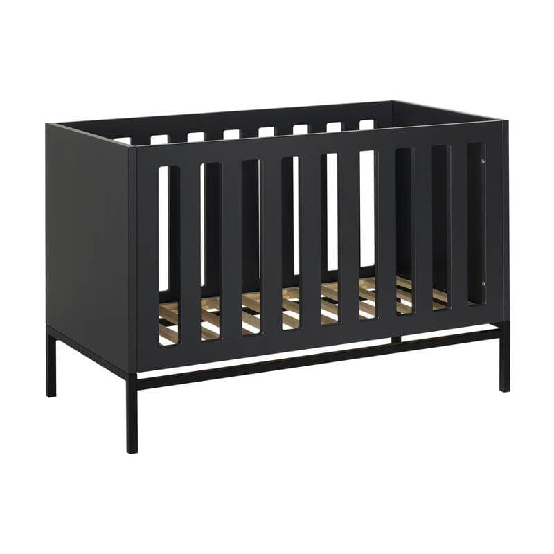 Lit Bebe Convertible 60x120 Havana Moonshadow, havana quax anthracite 125x65x86h — vue 2 sur 4