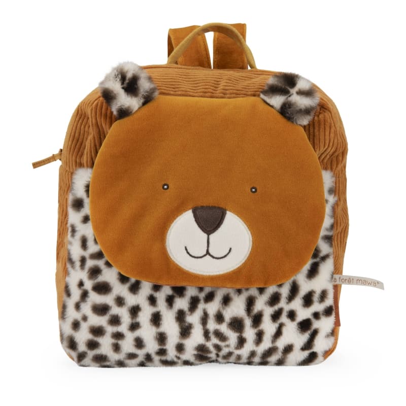 Sac a Dos Leopard Taigo, caramel la foret mawa moulin roty 26/01 — vue 5 sur 6