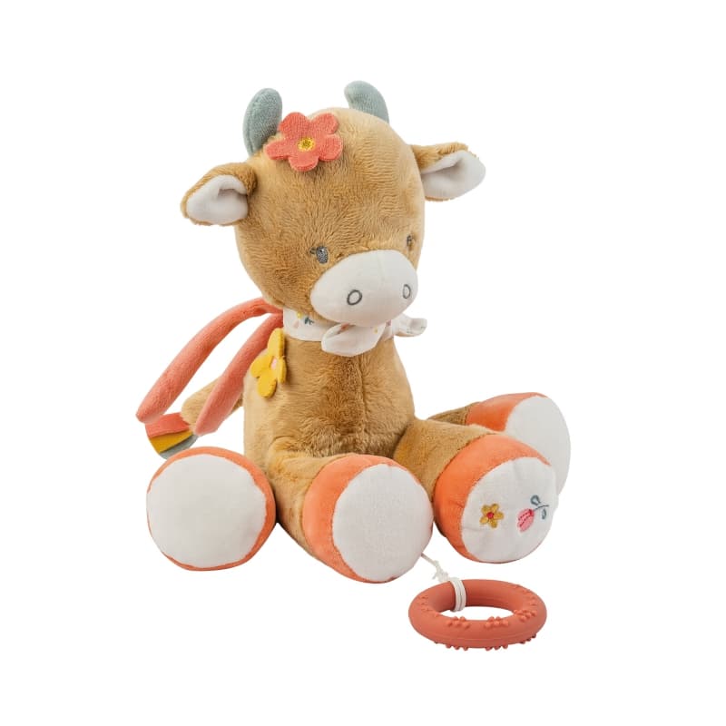 Musical Vache Mila, mila, zoë & lana nattou beige h-23 — vue 1 sur 3