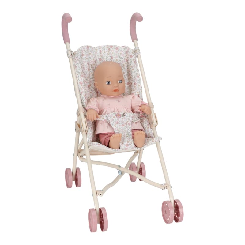 Poussette pour Poupee en Metal, rose little dutch — vue 15 sur 22