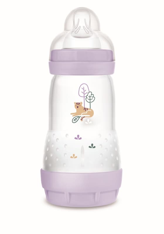 Biberon Ac 260ml Lilas, debit 2 — vue 2 sur 2