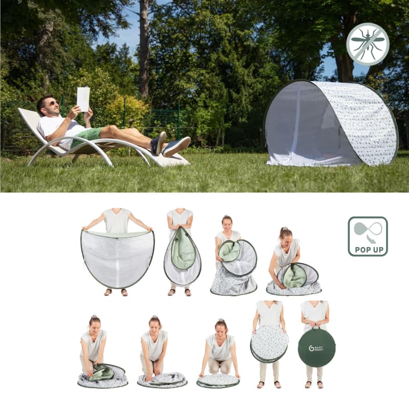 Tente Anti-uv, provence babymoov — vue 3 sur 5