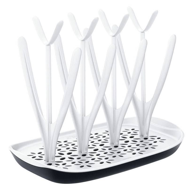 Egouttoir 8 Biberons + Accessoires Noir, nspe avent