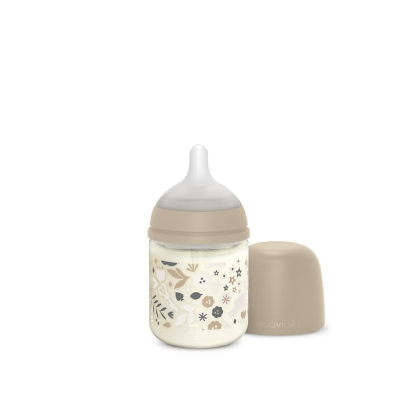 Biberon Verre, beige 120ml wonderland suavinex — vue 2 sur 5