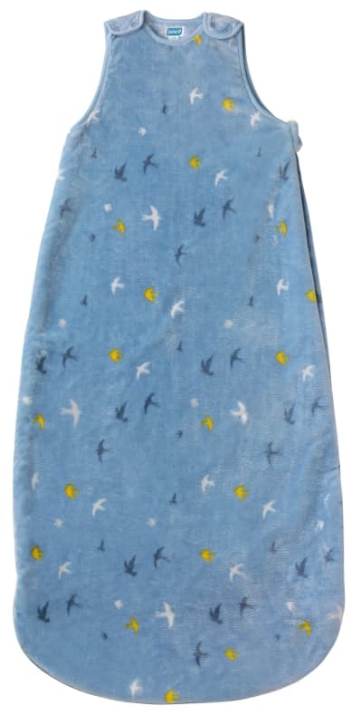 Gigoteuse Evolutive Gaia Bleu Manches Amovibles, gaia bebe9 creation bleu 6-18m h-21