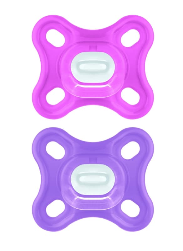 Mam Suc Comfort Ros 0+ Sil Bt2, comfort rose 0+m — vue 2 sur 3