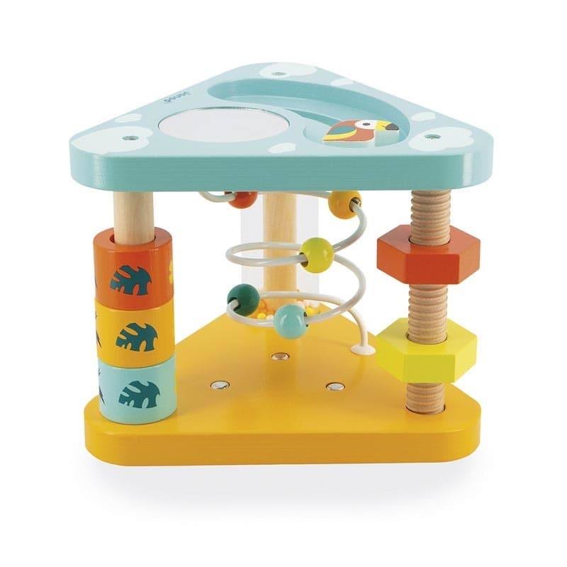Tropik - Triangle Multi-activites, jouets d'eveil janod multicolore 19,8 x 18 x 15,8 collection 2022 — vue 2 sur 5