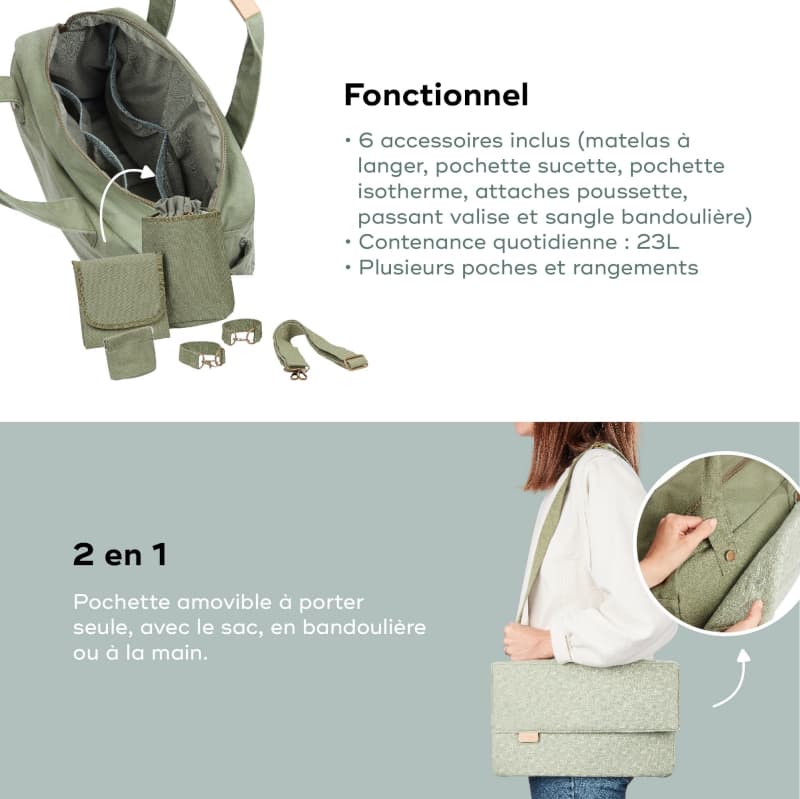 Sac a Langer Day To Day Bag, babymoov — vue 5 sur 5