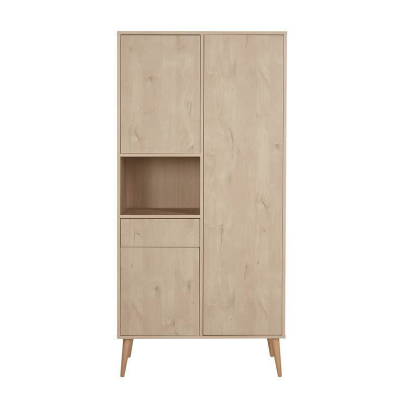 Armoire 3 Portes Cocoon Natural Oak, cocoon quax chêne naturel 96x58x196h — vue 2 sur 2