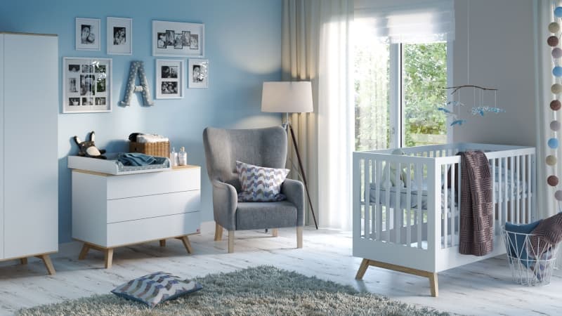 Plan a Langer Nature Baby Blanc/bois — vue 3 sur 3